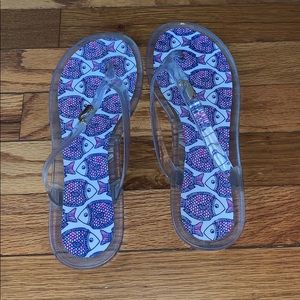 Vineyard Vines Jelly Fish Flip Flops